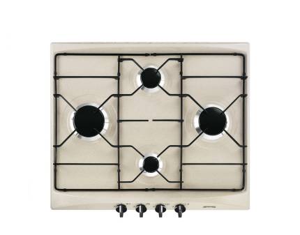 Plita incorporabila pe gaz SmegSelezione Aesthetic S264AV2, 60 cm, inox