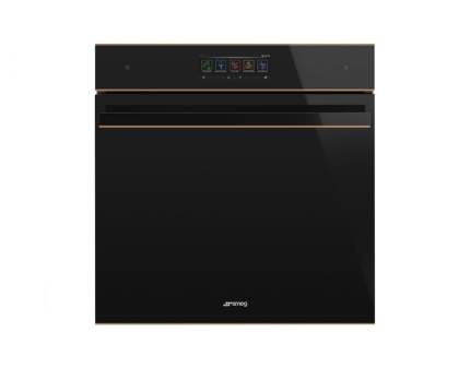Cuptor incorporabil electric Smeg Dolce Stil Novo SOP6606WS2PNR, 60 cm, pirolitic