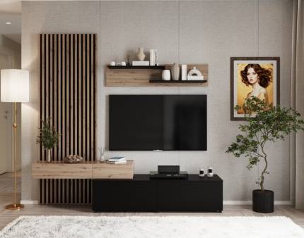 Set living CAMINO BLACK