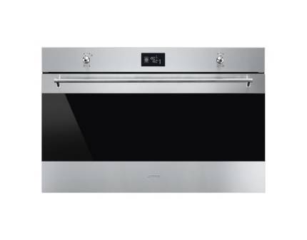 Cuptor incorporabil electric compact Smeg Classic SF9390X1, 90 cm, inox, Vapor Clean