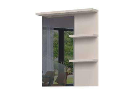 Oglinda cu raft OPERA 76x89cm casmir