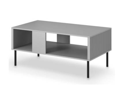 Masuta cu spatiu liber pentru depozitare ASENSIO 110x60x48cm gri