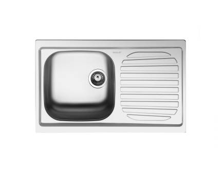 Chiuveta de bucatarie Smeg LYP791D, 79 cm latime, inox