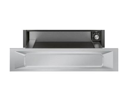 Sertar termic incorporabil Smeg Victoria CPR915X, inox, 15 cm, 21 l