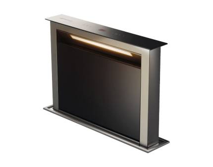 Hota incorporabila de blat Smeg KDD60VXE-2, 60 cm, sticla neagra, touch control