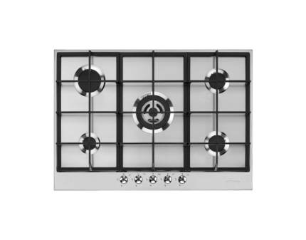 Plita incorporabila pe gaz Smeg Classic PX375, 75 cm, inox antiamprenta