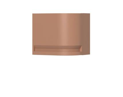 Corp suspendat rotunjit pe dreapta 40x36cm INTEGRA 