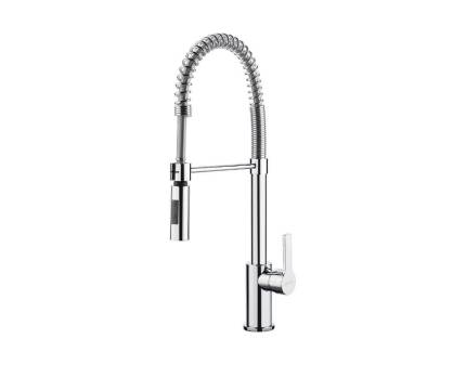 Baterie de bucatarie Smeg MIDR55CR, crom, extractibil