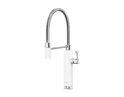 Baterie de bucatarie retro Smeg MDF50WH, alb